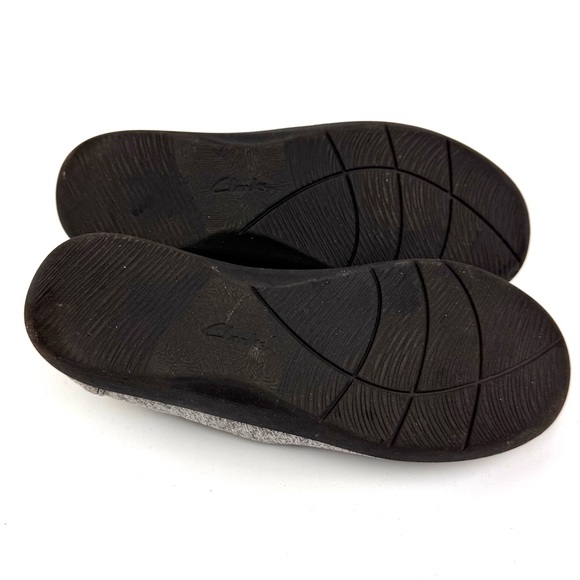 Clark’s Cloudstepper Women Sillian Jetay Slip On Flat Gray 5 - Picture 7 of 8